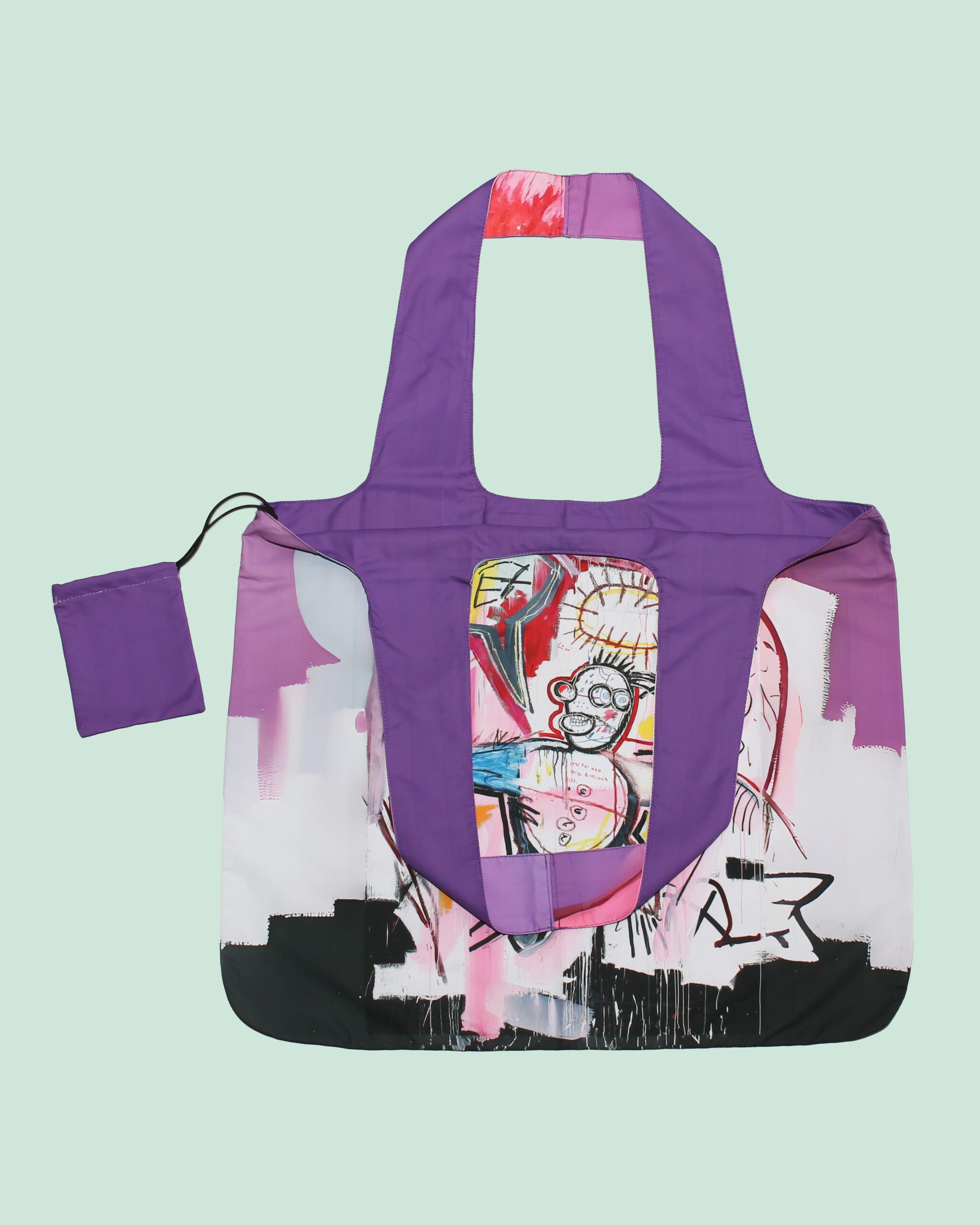 Tote Bag. Basquiat Doonut_2