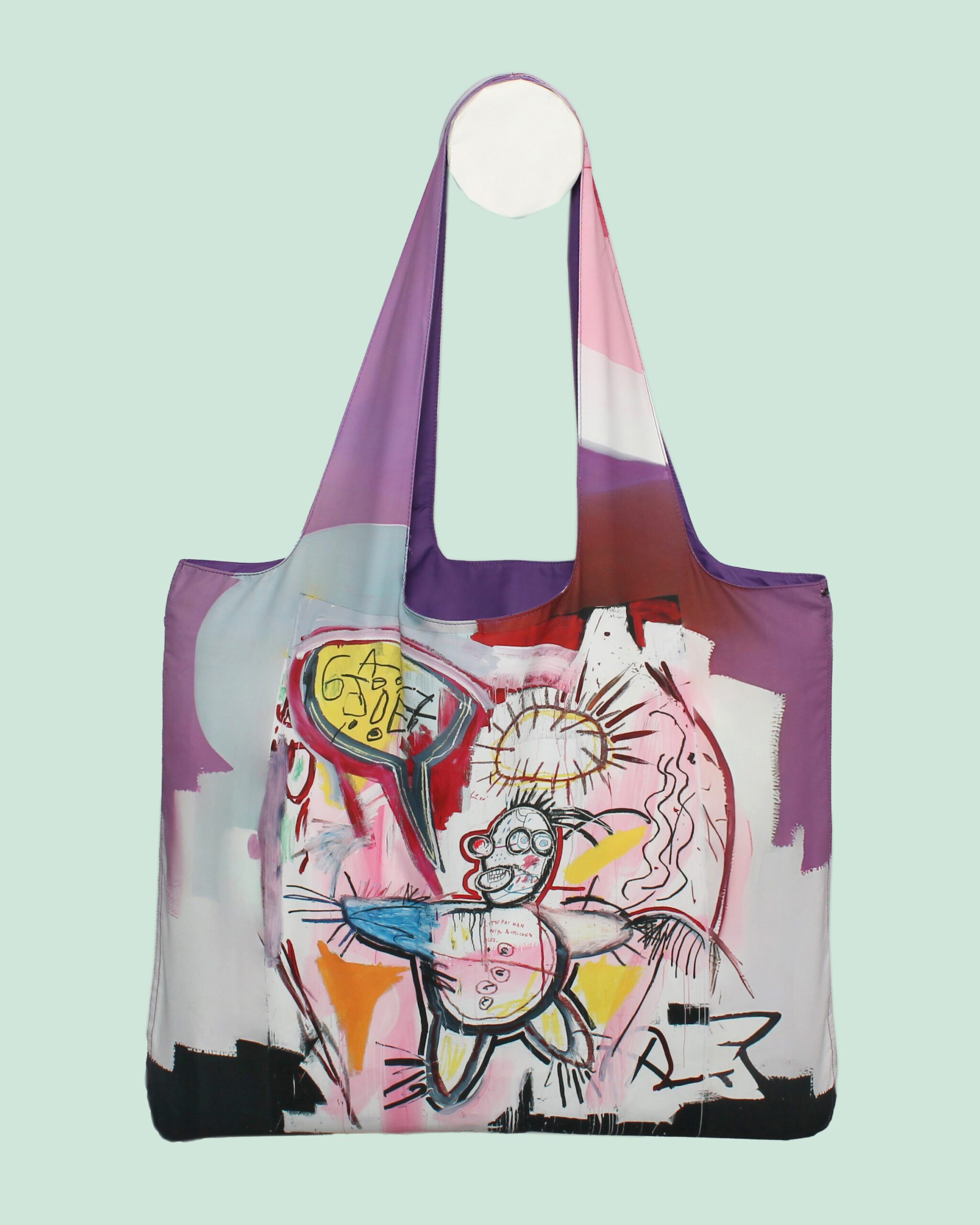 Tote Bag. Basquiat Doonut_2