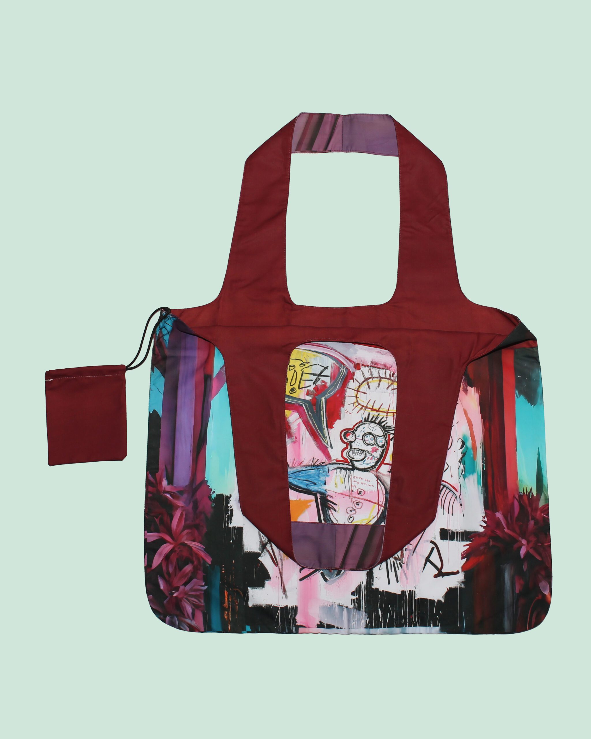 Tote Bag. Basquiat Doonut_3