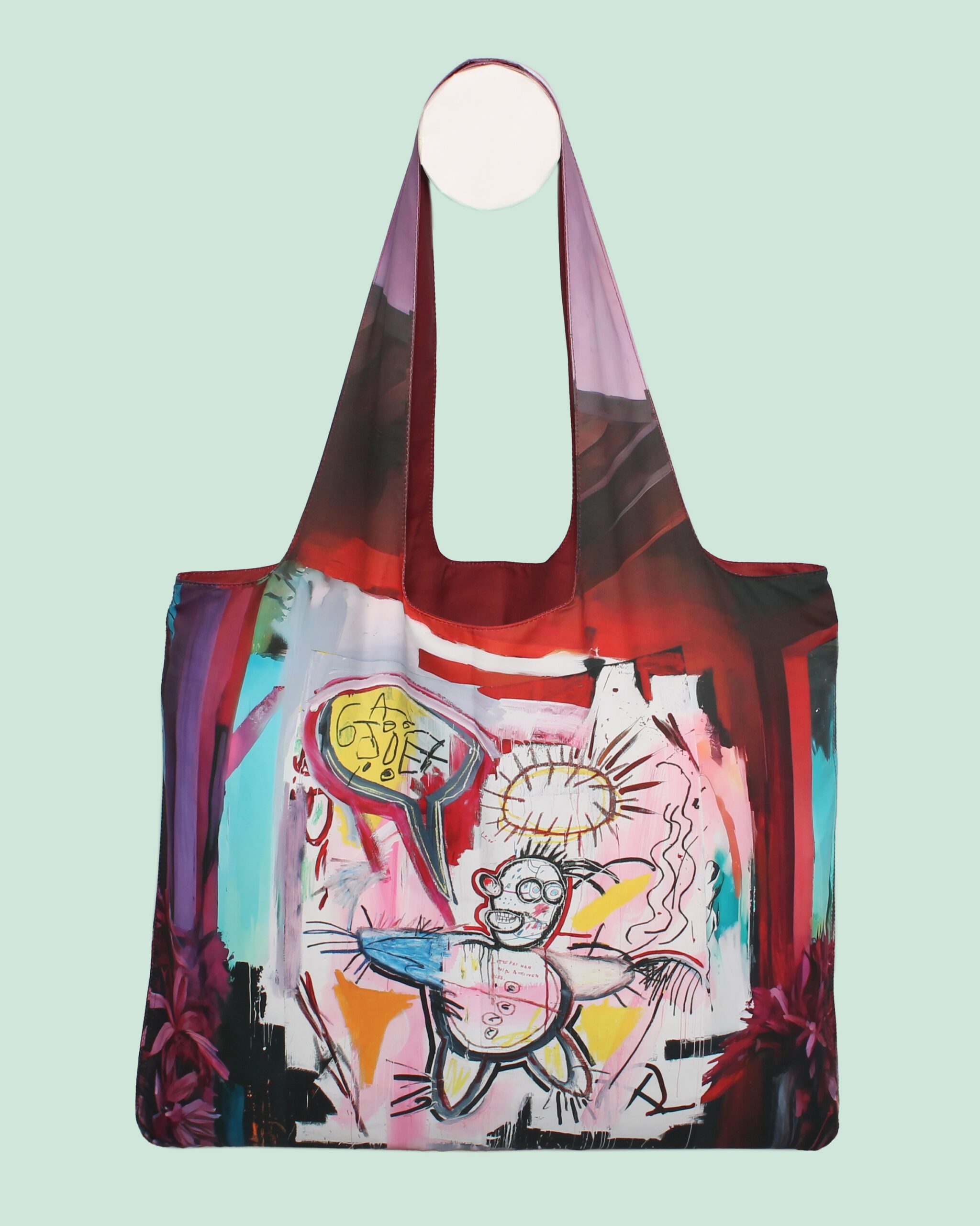 Tote Bag. Basquiat Doonut_3
