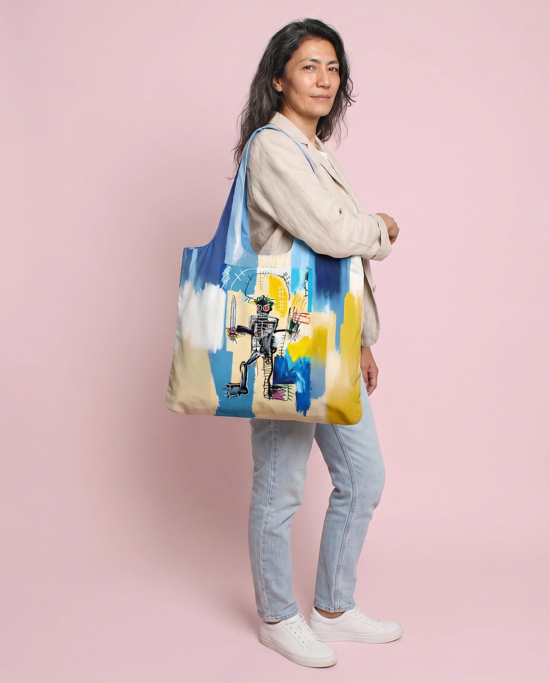 Tote Bag. Basquiat Warr
